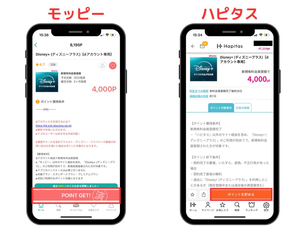 dアカウント経由のディズニープラスの申し込み方法